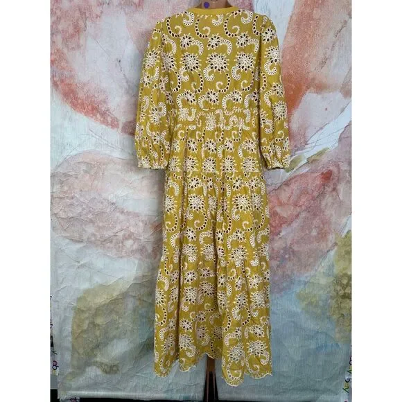 Anthropologie Maaji Bridget Embroidered Eyelet - rajagirimanappuram.com